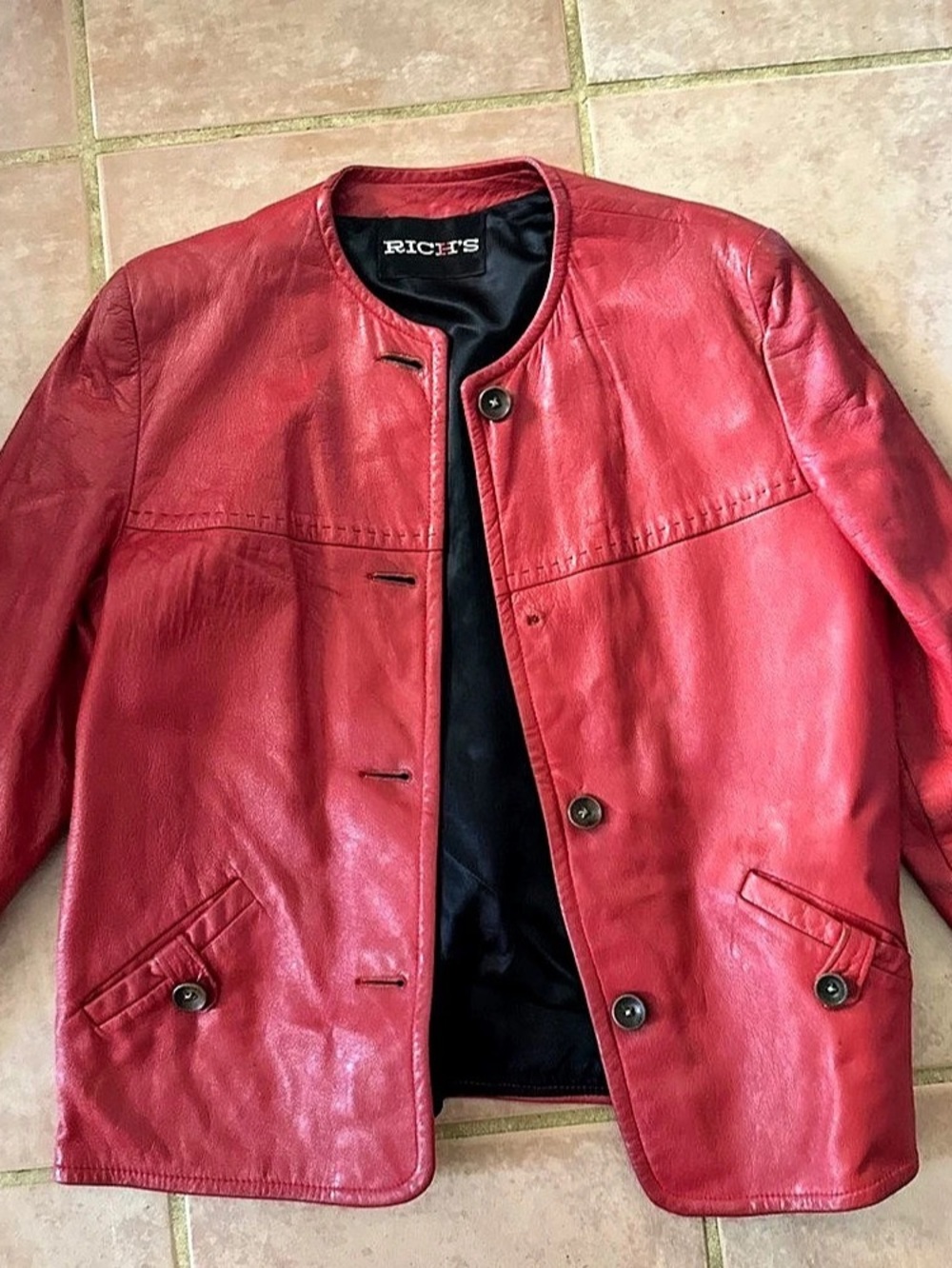 Rich's Red Leather Jacket